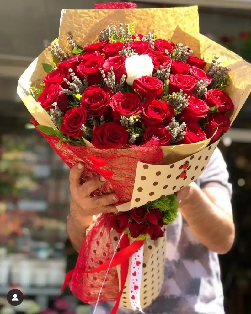 gül buketi