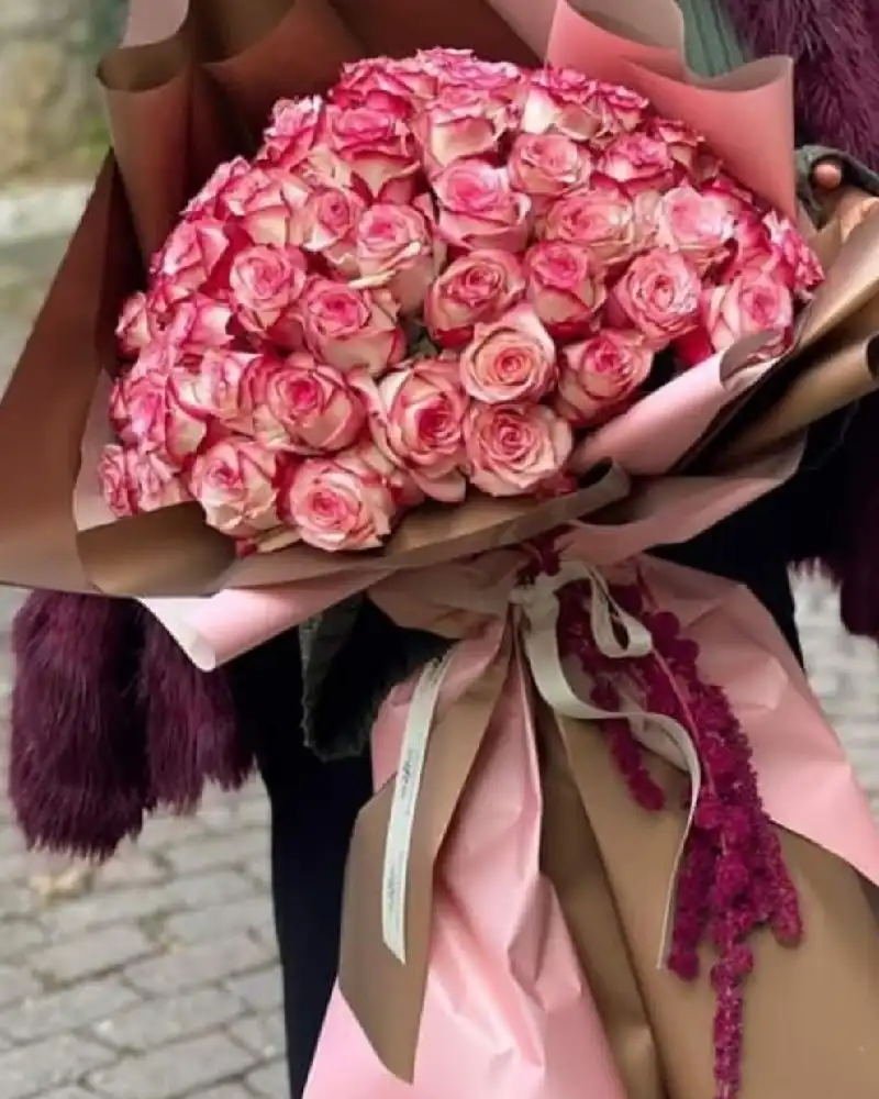 PEMBE GÜL BUKETİ