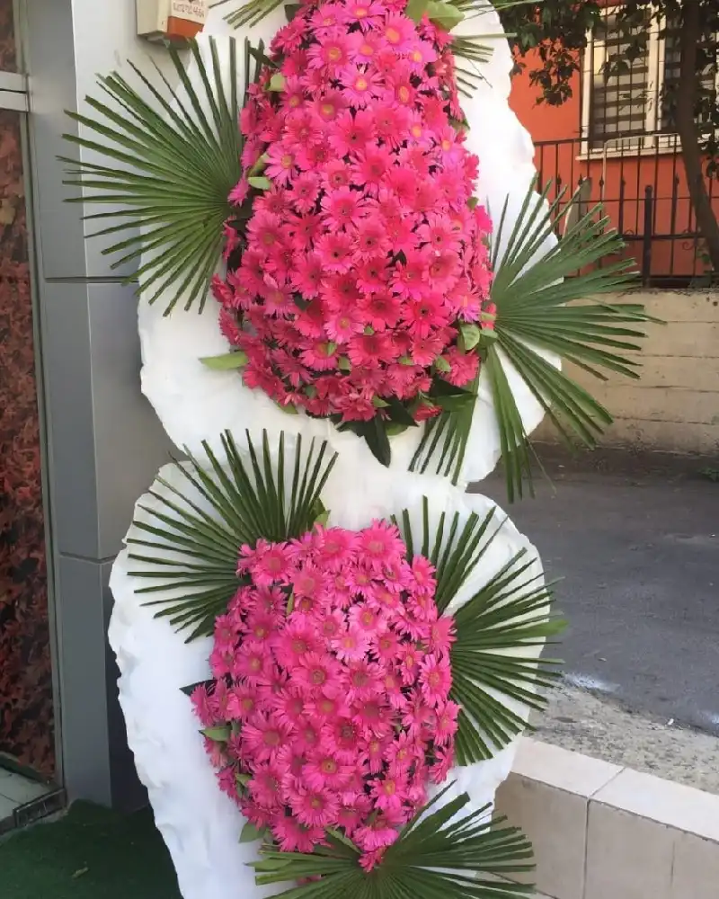 Çift Katlı Açılış Çelenk
