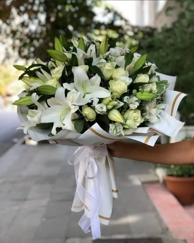 LİLYUM GÜL BUKETİ