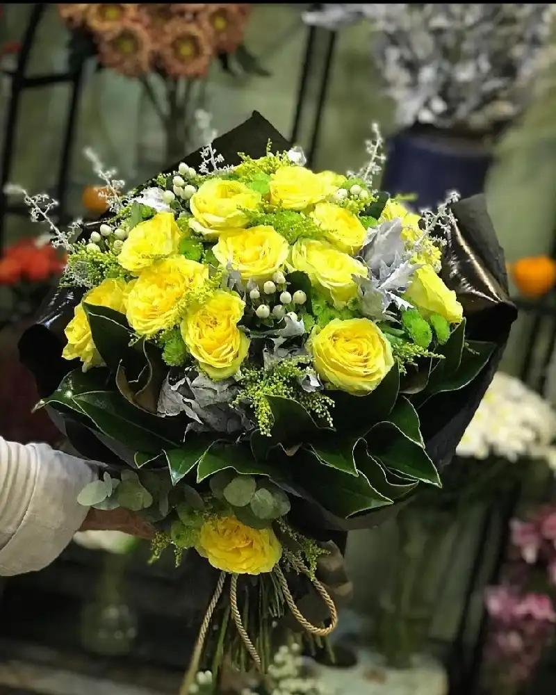 SARI GÜL BUKETİ