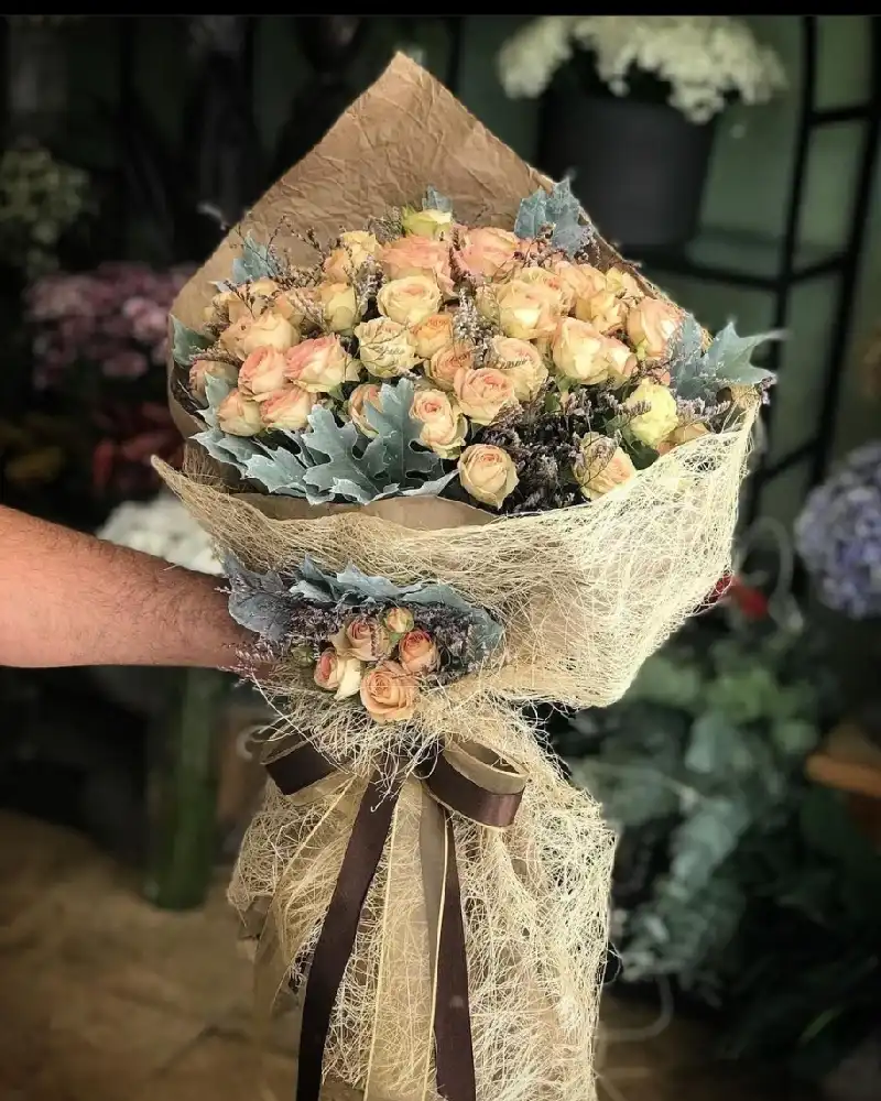 RENKLİ GÜL BUKET